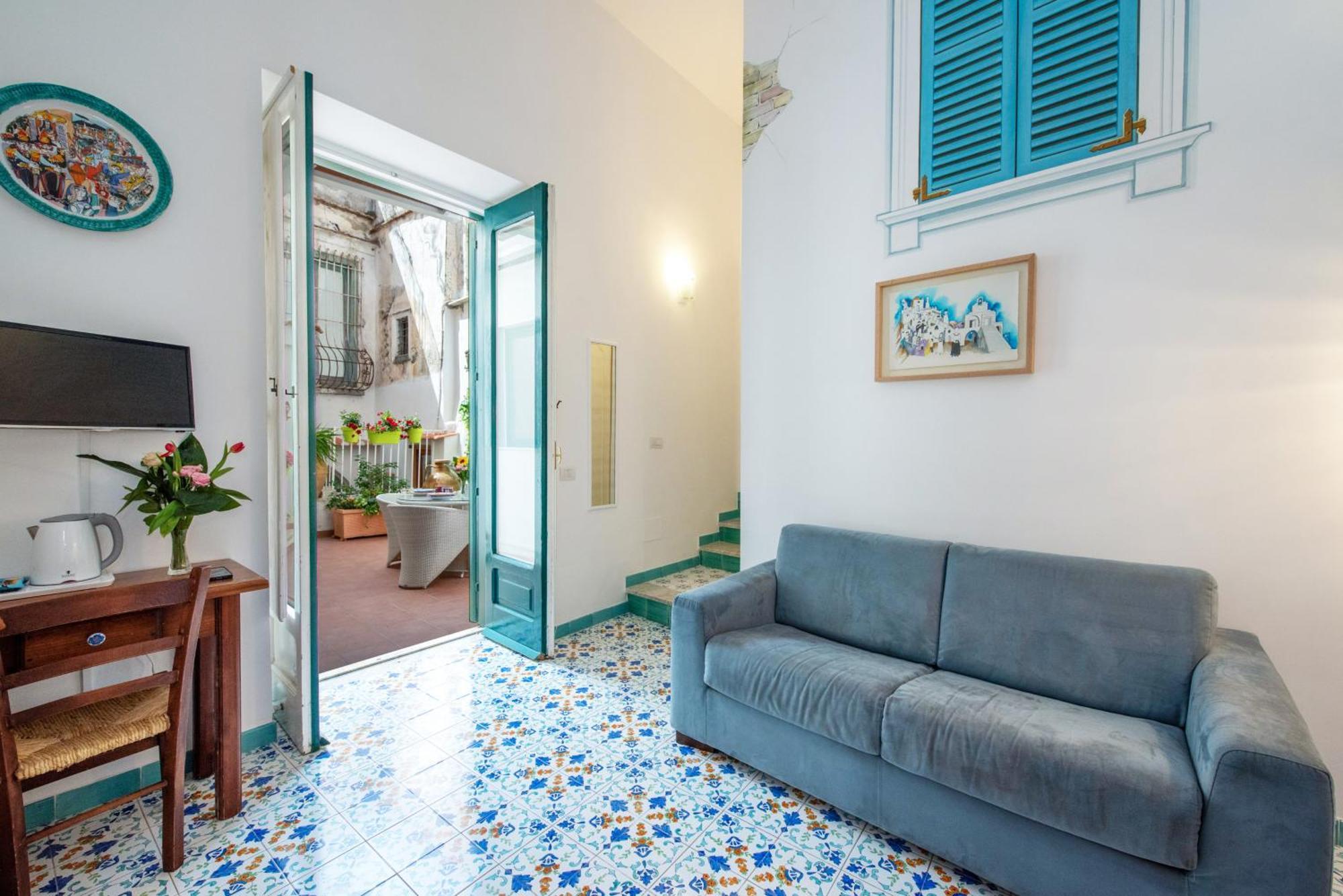 Amalfi Un Po'... Leilighet Eksteriør bilde